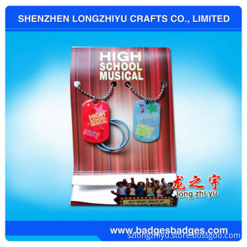 High School Musical Tags Dog Tags with Packing